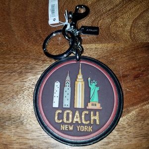 New Coach Key Chain "New York" Very Cool